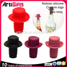 Free samples Fancy Silicone Rubber Wine Bottle Stopper Sleeve